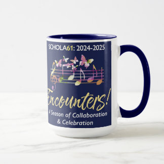 Schola Cantorum Ontmoet Blauw 12 oz Mok