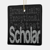 Scholar Extraordinaire Keramisch Ornament (Links)