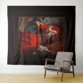 Scholar in zijn studie van Friedrich von Amerling Wandkleed (In Situ (horizontaal))