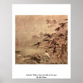 Scholar met een servant op een terrein van Ma Yuan Poster (Voorkant)