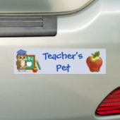 Scholar Owl Bumpersticker (Op auto)