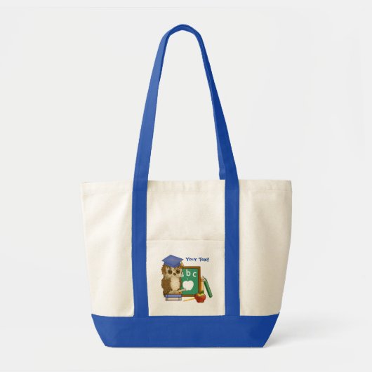 Scholar Owl Tote Bag (Voorkant)
