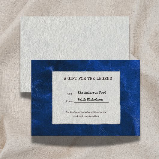 Scholar Series Legend Graduation Gift Insert Card Bedankkaart