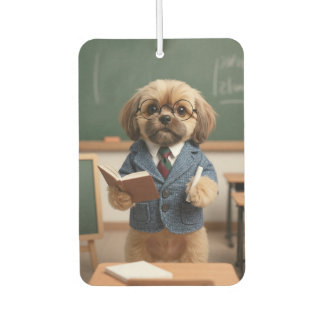 Scholar Shih Tzu, Professor Classroom Teacher Gift Luchtverfrisser