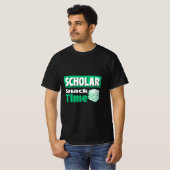 Scholar Snack Time-School Lunch Break T-shirt (Voorkant volledig)