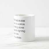 Scholars and Warriors quote van Thucydides Koffiemok (Center)