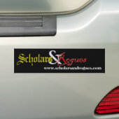 Scholen en bumpersticker (Op auto)