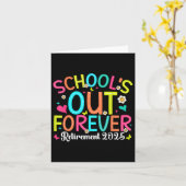 Scholen sluiten voor altijd Gepensioneerde leraar  Kaart (Gele Bloem)