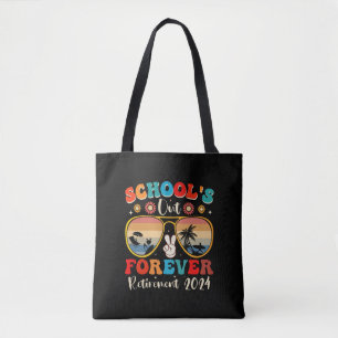 Scholen sluiten voor altijd Gepensioneerde leraar  Tote Bag
