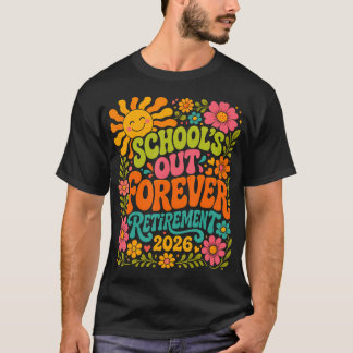 Scholen sluiten voor altijd met pensioen 2026 Gepe T-shirt