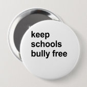 scholen stiekem gratis houden ronde button 4,0 cm (Voorkant /achterkant)