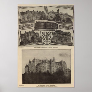 Scholen, Tacoma, Wash Poster