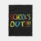 Scholen uit 1 fleece deken (Voorkant)