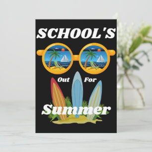 Scholen uit de zomer bedankt je kaart