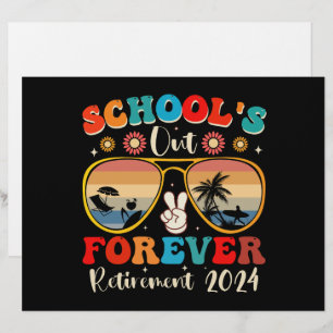 Scholen uit voor altijd gepensioneerde leraar laat briefhoofd