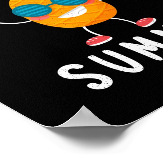 Scholen uit voor de zomer poster (Hoek)