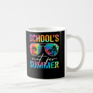 Scholen uit voor de zomer Tie Dye Laatste Dag Lera Koffiemok