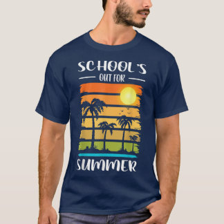 Scholen uit voor Hallo zomerreces T-shirt