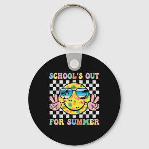 Scholen uit voor Summer Smile Teacher Kinder laats Sleutelhanger