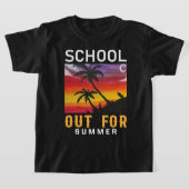 Scholen uit voor zomer laatste dag van school anan t-shirt (Laagn)