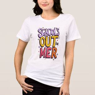 Scholen uit voor zomer Shirt