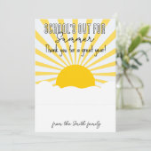 scholen uit voor zomerleraar KAART HOLDER (Staand voorkant)