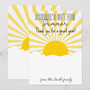 scholen uit voor zomerleraar KAART HOLDER