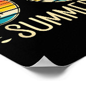 Scholen uit voor zomerrecorder poster (Hoek)