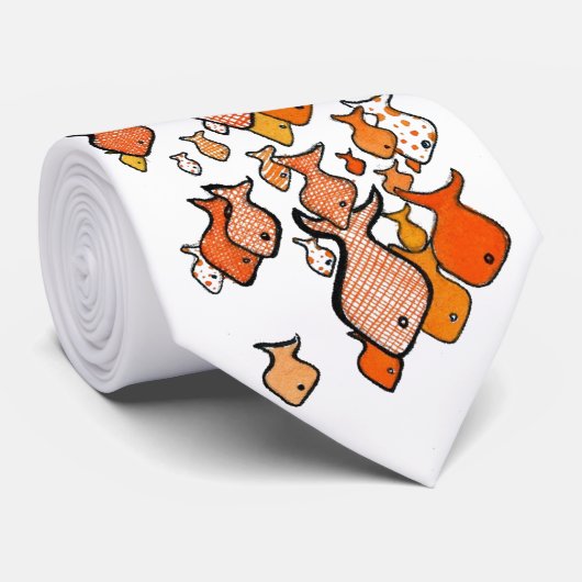 Scholen van vissenStropdas Stropdas (Opgerold)