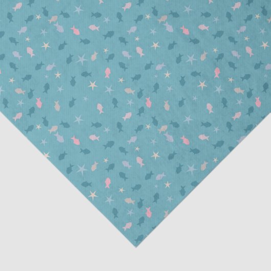 Scholen van visweefsel papier (Detail)