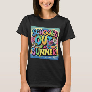 Scholen voor zomershirt t-shirt