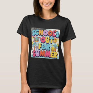 Scholen voor zomershirt t-shirt