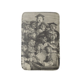 Scholieren op een Lectuur (door William Hogarth) Badmat