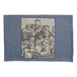 Scholieren op een Lectuur (door William Hogarth) Kussensloop