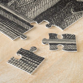 Scholieren op een Lectuur (door William Hogarth) Legpuzzel (Zijkant)