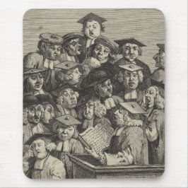 Scholieren op een Lectuur (door William Hogarth) Muismat