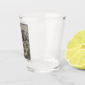 Scholieren op een Lectuur (door William Hogarth) Shot Glas (Rechts)