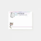 Scholieren van Waterverf schoolpsycholoog Post-it Post-it® Notes (Voorkant)