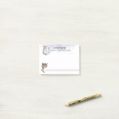 Scholieren van Waterverf schoolpsycholoog Post-it Post-it® Notes (Op bureau)