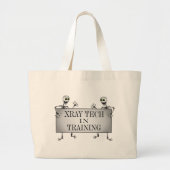 Scholing in opleiding grote tote bag (Voorkant)