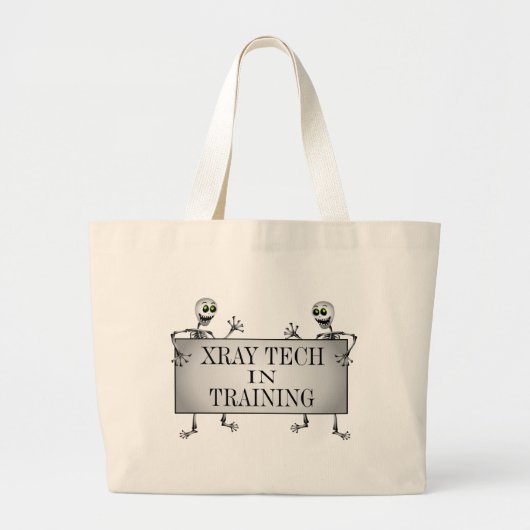 Scholing in opleiding grote tote bag (Voorkant)