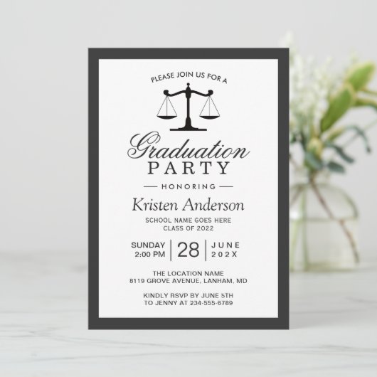 Scholing van de rechtenfaculteit van de school kaart (Staand voorkant)