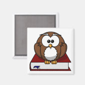 Schollast Owl Magneet (Voorkant / Achterkant)