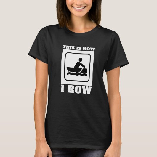 Schollen en scrollen van het college t-shirt (Voorkant)