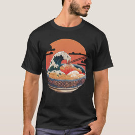 Schom van de ukiyo-e-kunststijl t-shirt