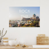 Schommel de wereld! poster (Keuken)