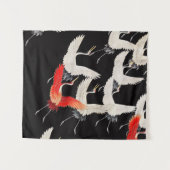 Schommel! Japanse houtblokprint. Wandkleed (Voorkant (horizontaal))