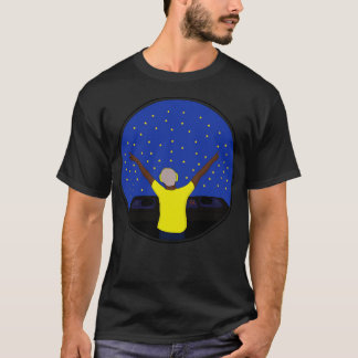 Schommelen met de menigte vol sterren t-shirt