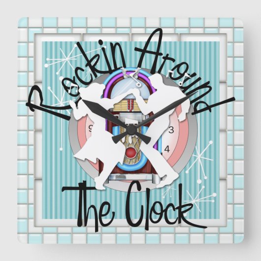 Schommelen rond de wandklok - SRF (Voorkant)