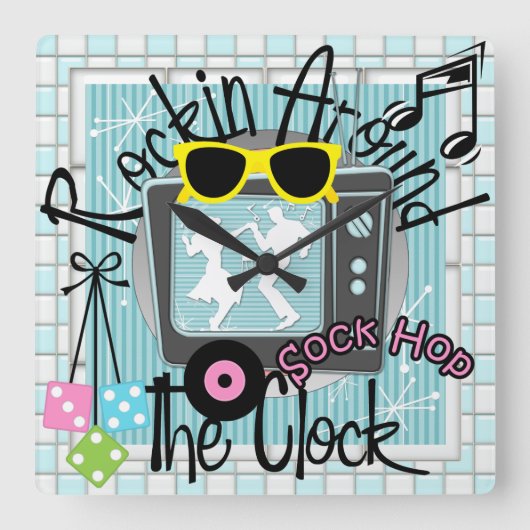 Schommelen rond de wandklok - SRF (Voorkant)